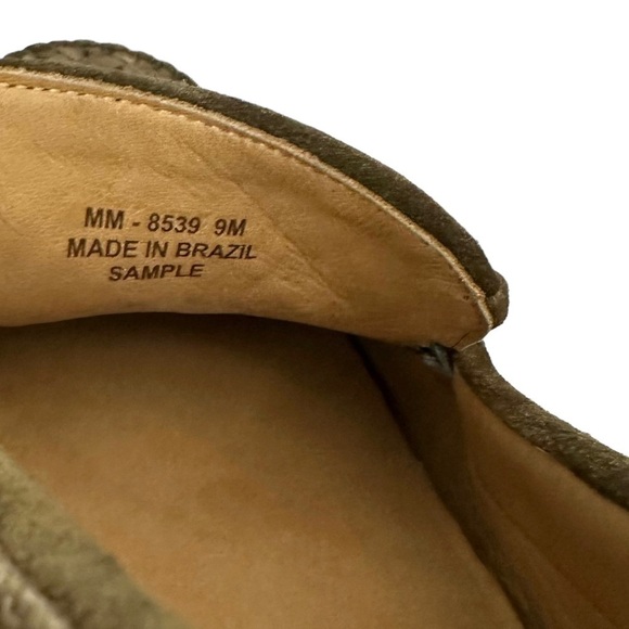 MASSIMO MATTEO Woven Suede Driving Loafers - Picture 8 of 8